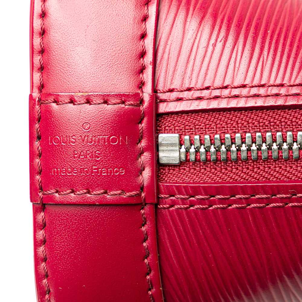 Pink Louis Vuitton Epi Alma BB Satchel - image 7