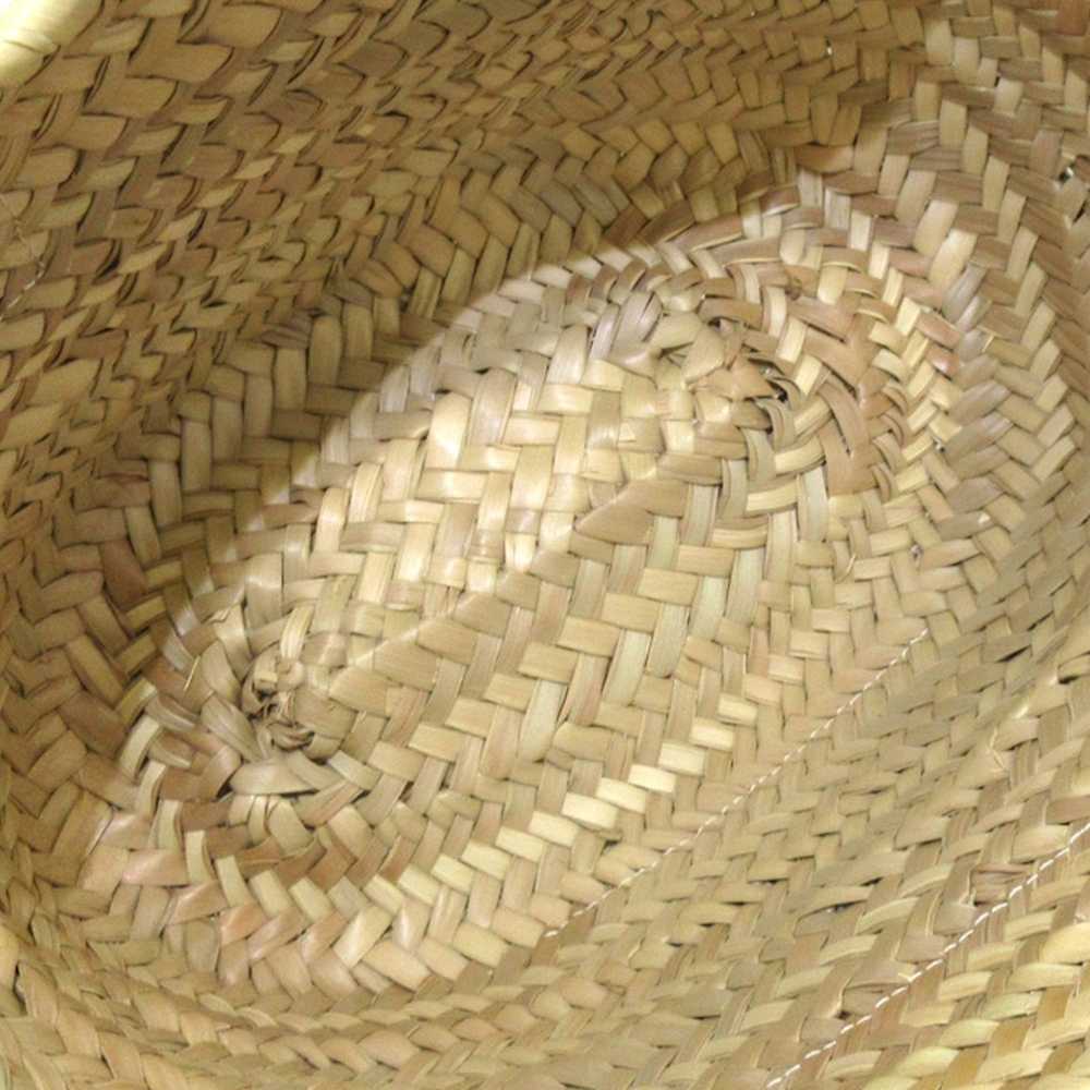 Beige LOEWE Small Raffia Basket Tote - image 5