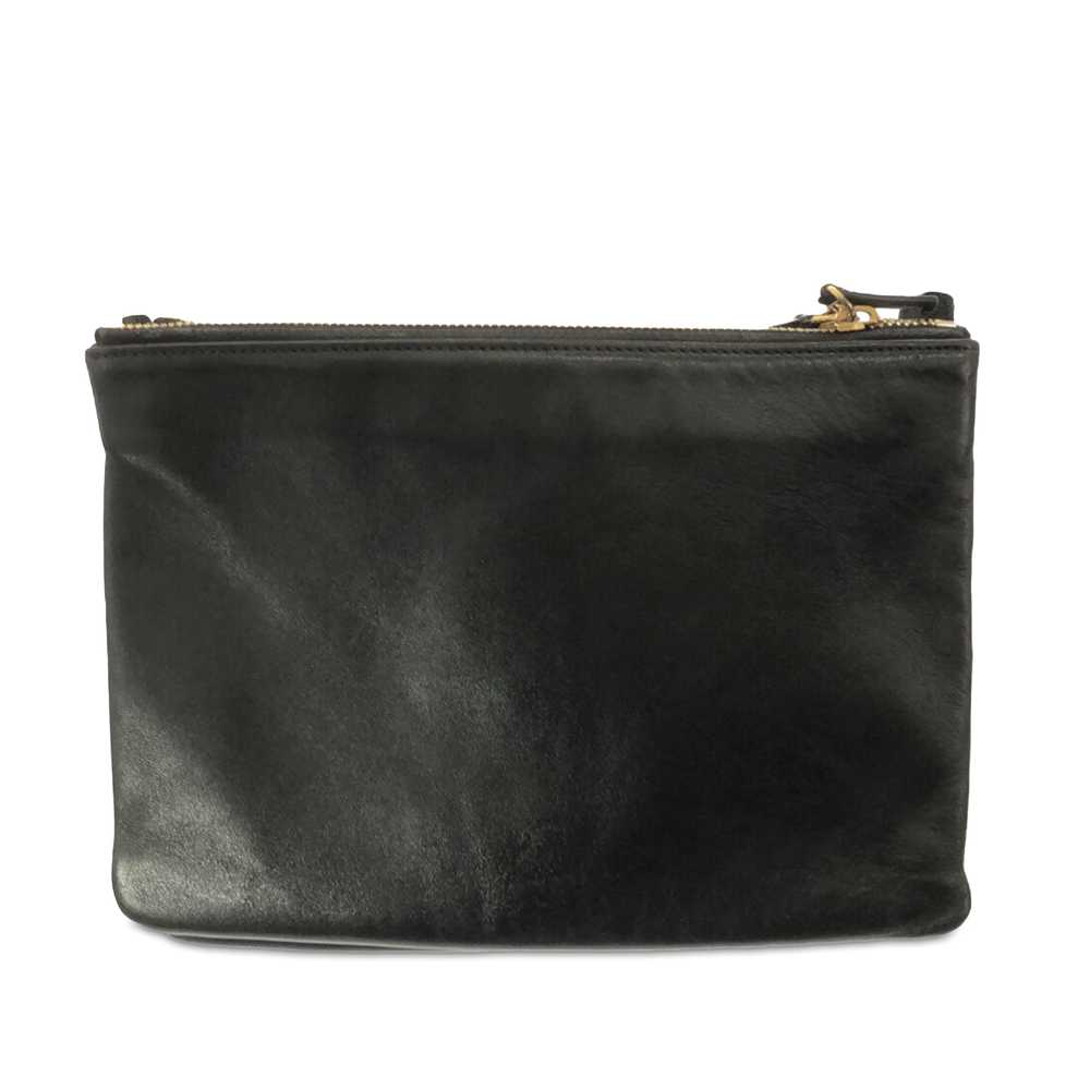 Black Celine Large Trio Crossbody Bag - image 3