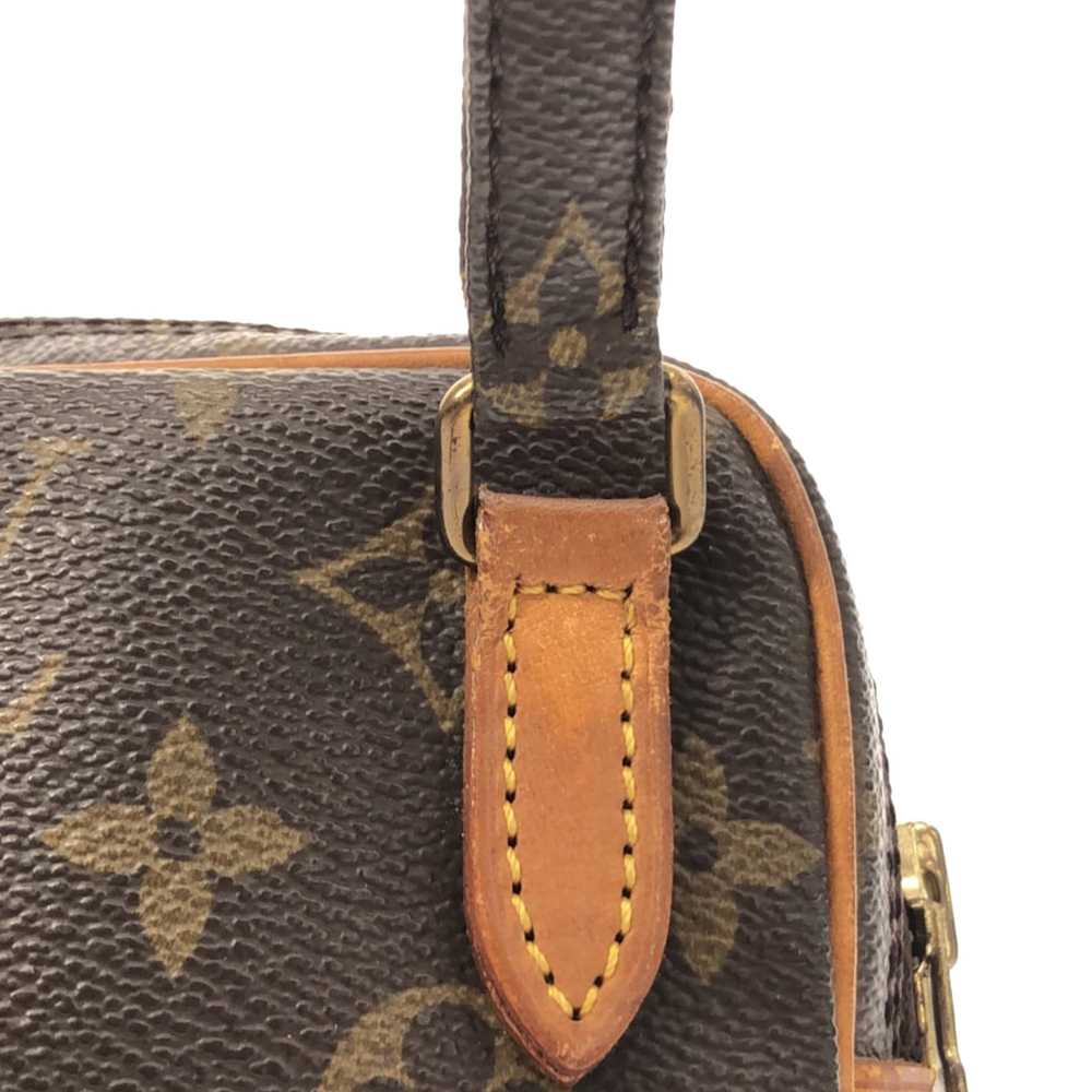 Brown Louis Vuitton Monogram Pochette Marly Bando… - image 11