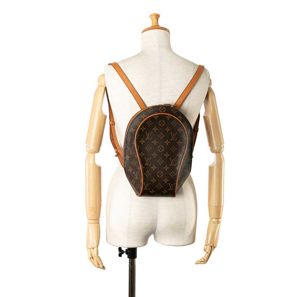 Brown Louis Vuitton Monogram Ellipse Backpack - image 10
