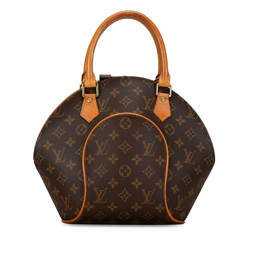 Brown Louis Vuitton Monogram Ellipse PM Handbag - image 3