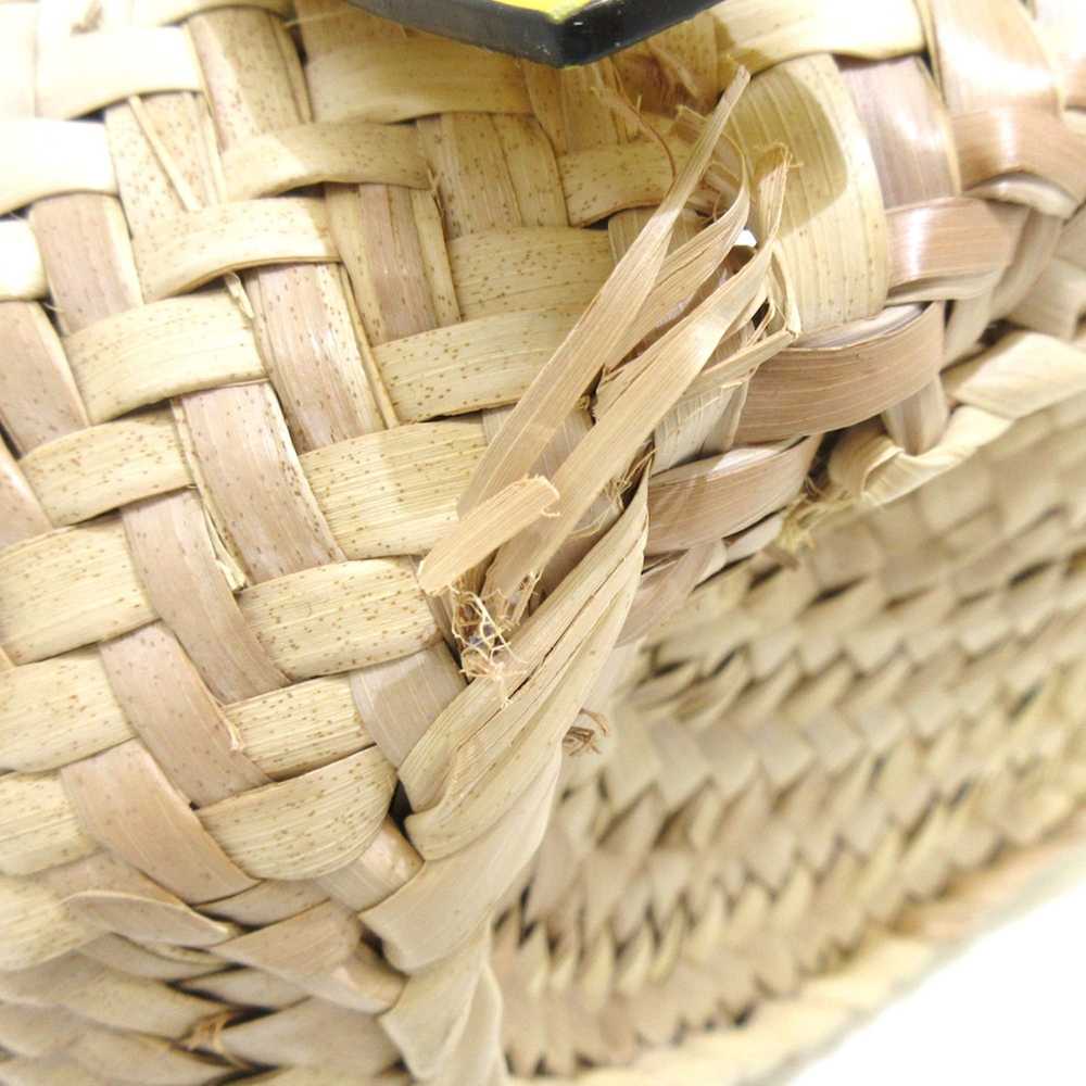 Beige LOEWE Small Raffia Basket Tote - image 6