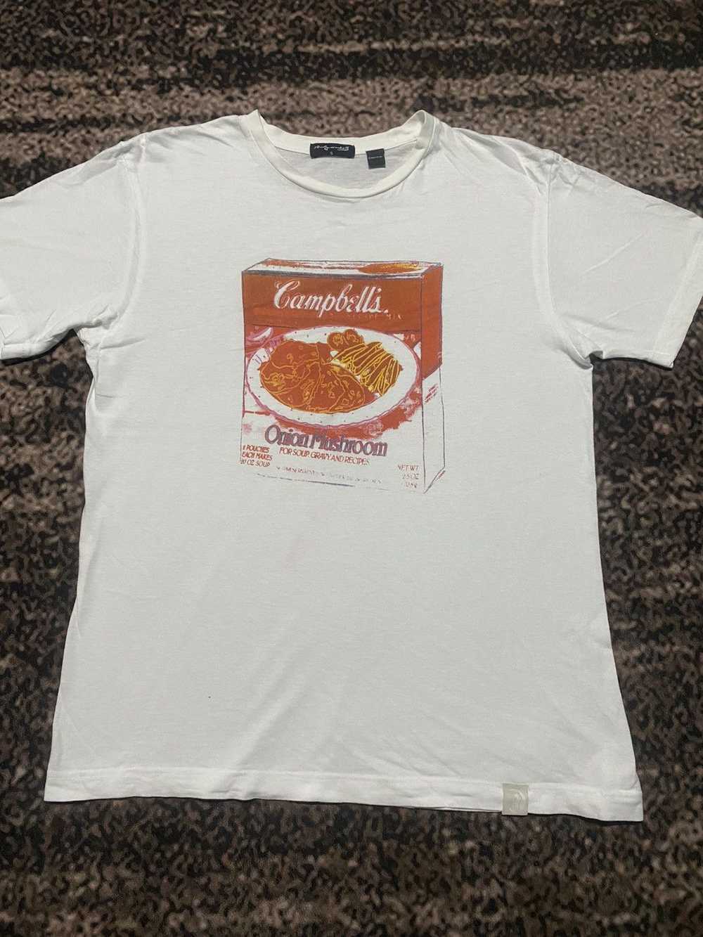 Andy Warhol RARE ANDY WARHOL CAMPBELLS SHIRT - image 1