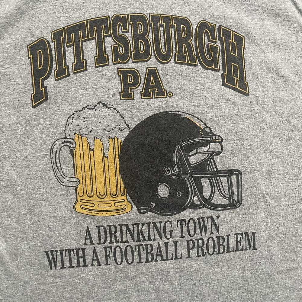 NFL × Vintage Vintage Pittsburgh Steelers A Drink… - image 5