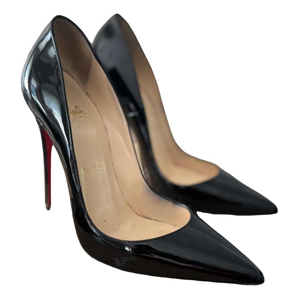 Christian Louboutin So Kate patent leather heels - image 1