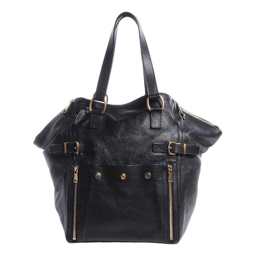 Yves Saint Laurent Downtown leather handbag - image 1