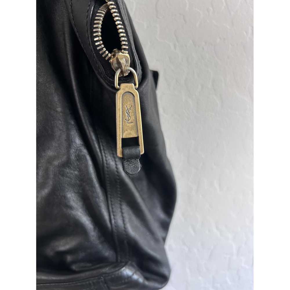 Yves Saint Laurent Downtown leather handbag - image 4