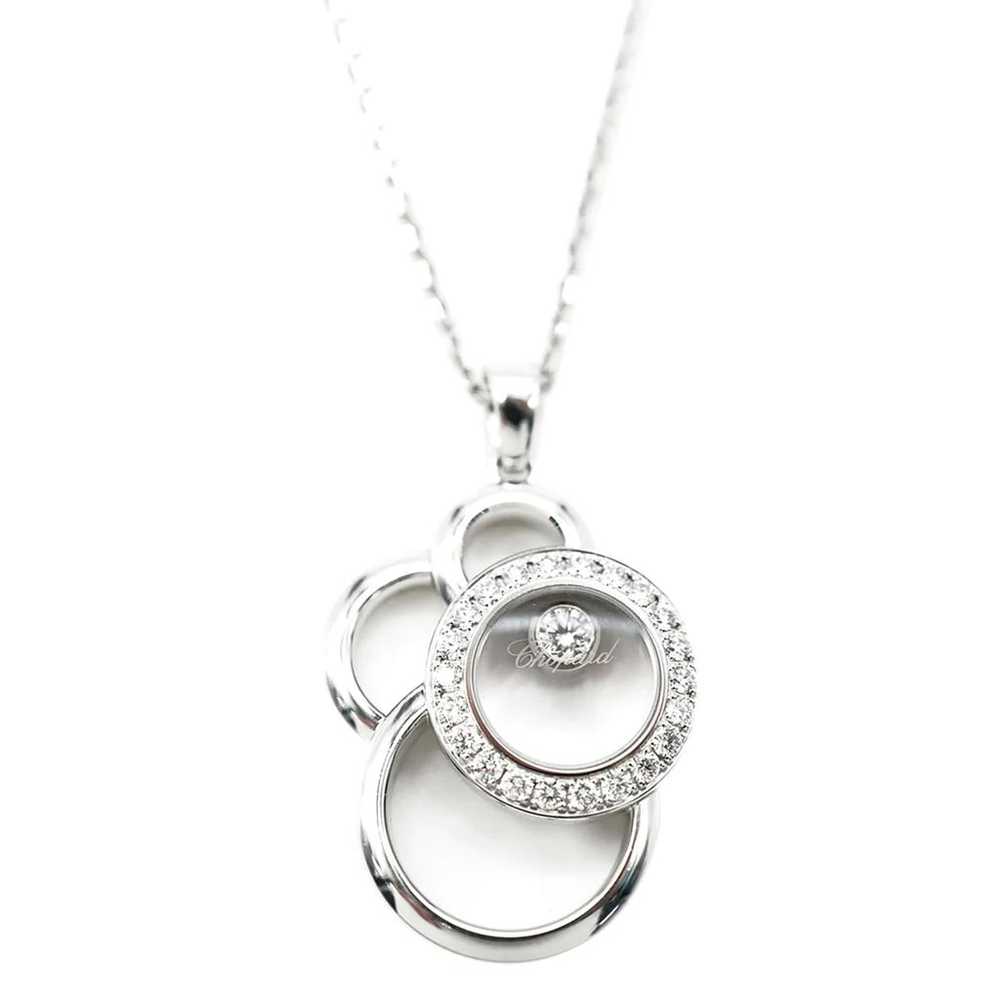 Chopard Happy Diamonds white gold necklace - image 1