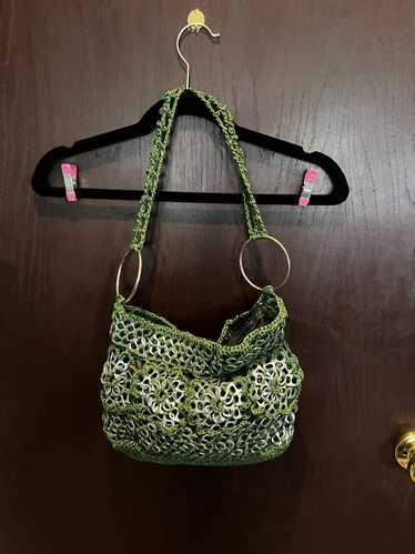 Vintage Soda Can Tab Crocheted Purse