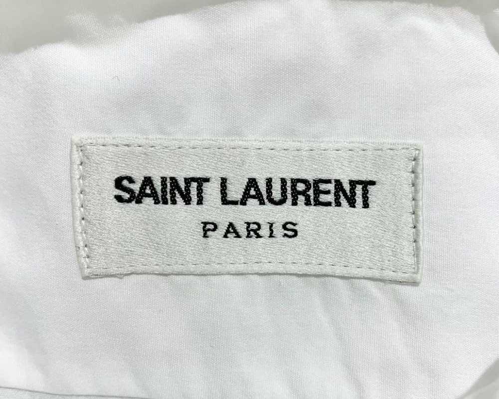 Saint Laurent Paris Saint Laurent slp white lapel… - image 5