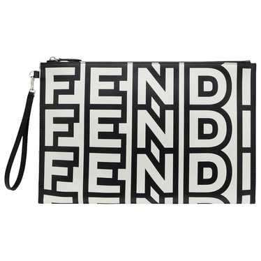 Fendi Double F leather mini bag - image 1