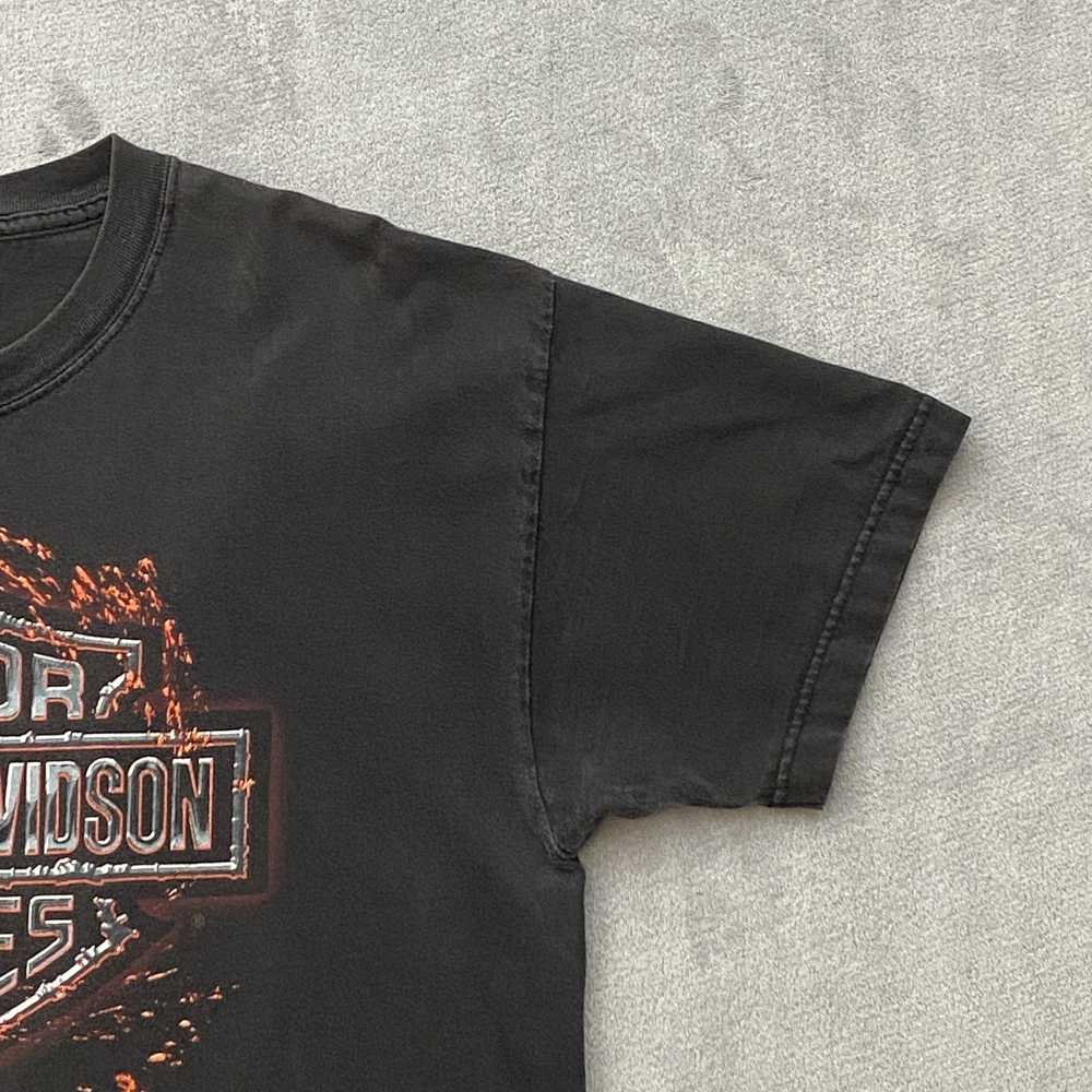 Harley Davidson × Vintage T Shirt Men Large Black… - image 6