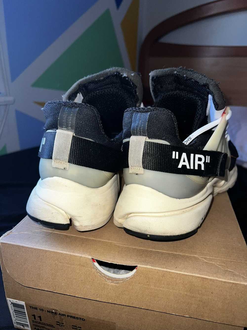 Nike × Off-White Nike OFF WHITE The Ten: Air Pres… - image 6