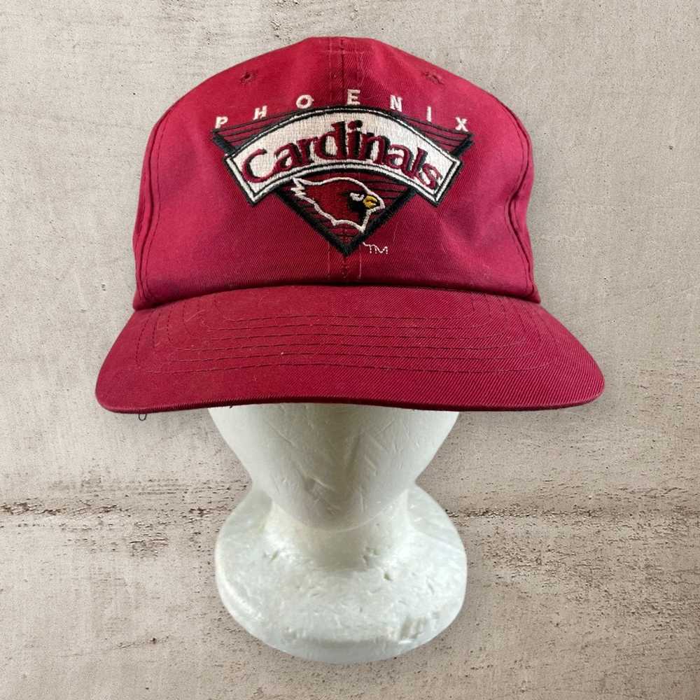 Vintage 90s VTG ARIZONA CARDINALS PHOENIX RED BAL… - image 1