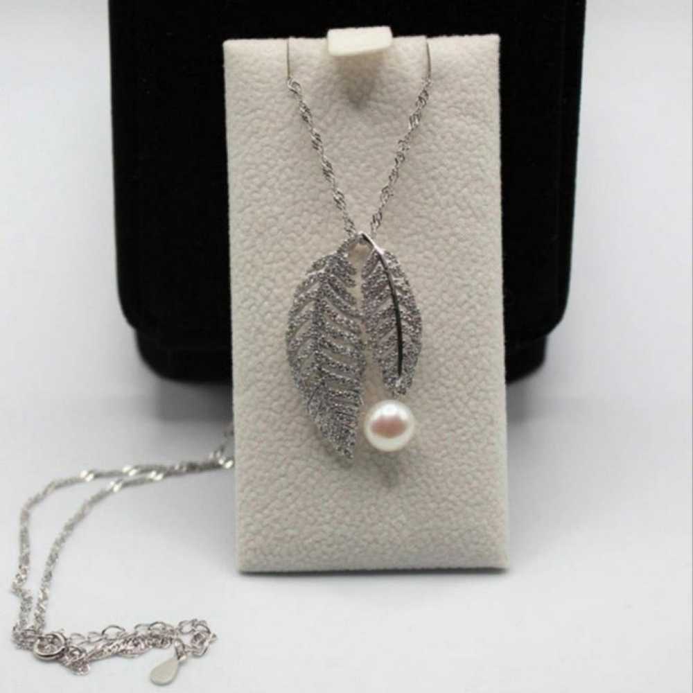 Non Signé / Unsigned Silver necklace - image 4