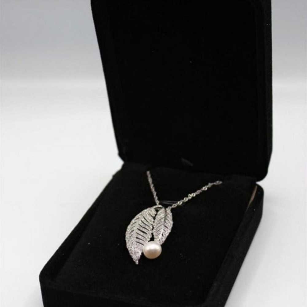 Non Signé / Unsigned Silver necklace - image 5