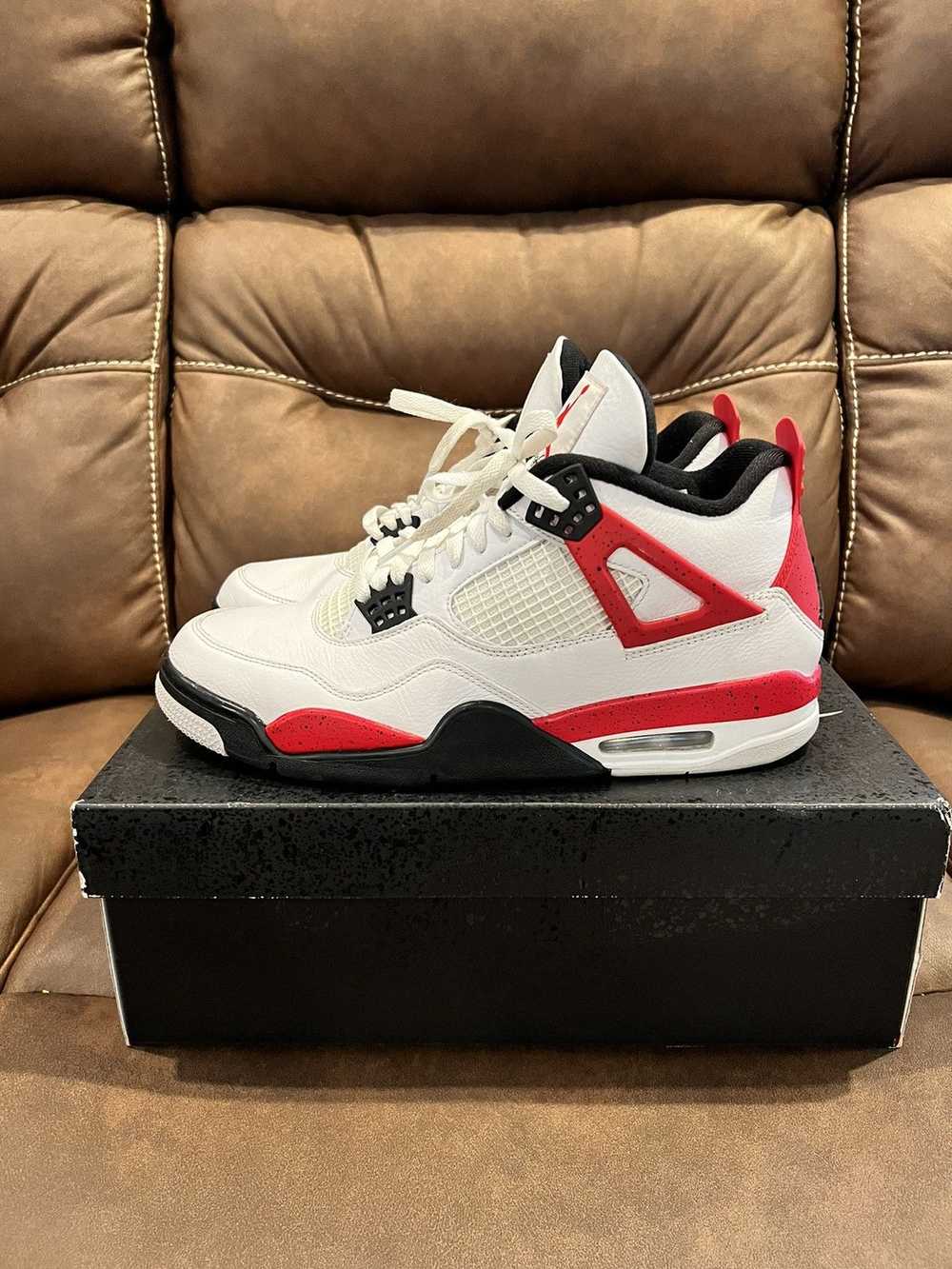 Jordan Brand × Nike Air Jordan 4 Retro “Red Cemen… - image 1