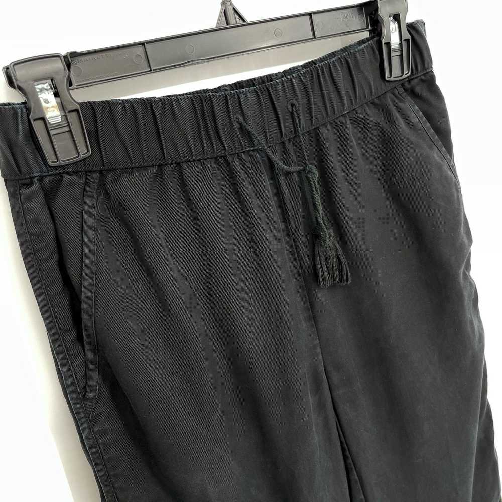 Madewell Madewell Drawstring Ankle Pants XXS Blac… - image 2