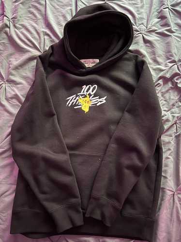 100 Thieves 100 Thieves x Pokemon Pikachu Hoodie X