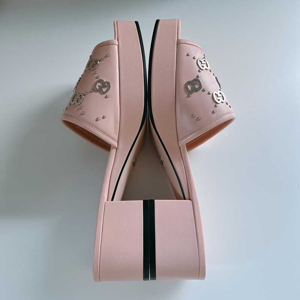 Gucci Leather sandal - image 6