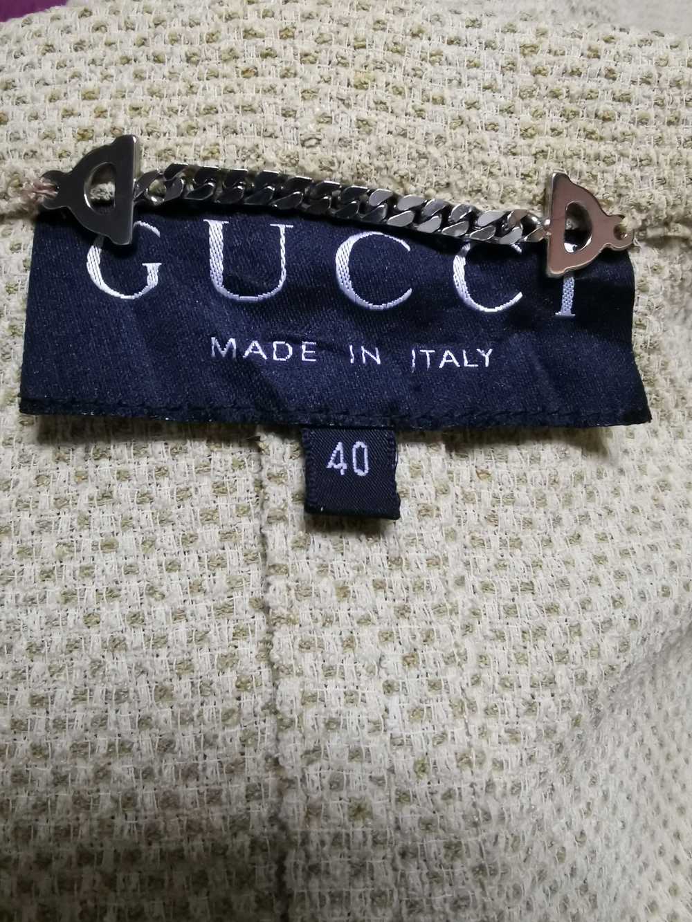 Gucci × Luxury Gucci Made in Italy Casual Jacket - image 10