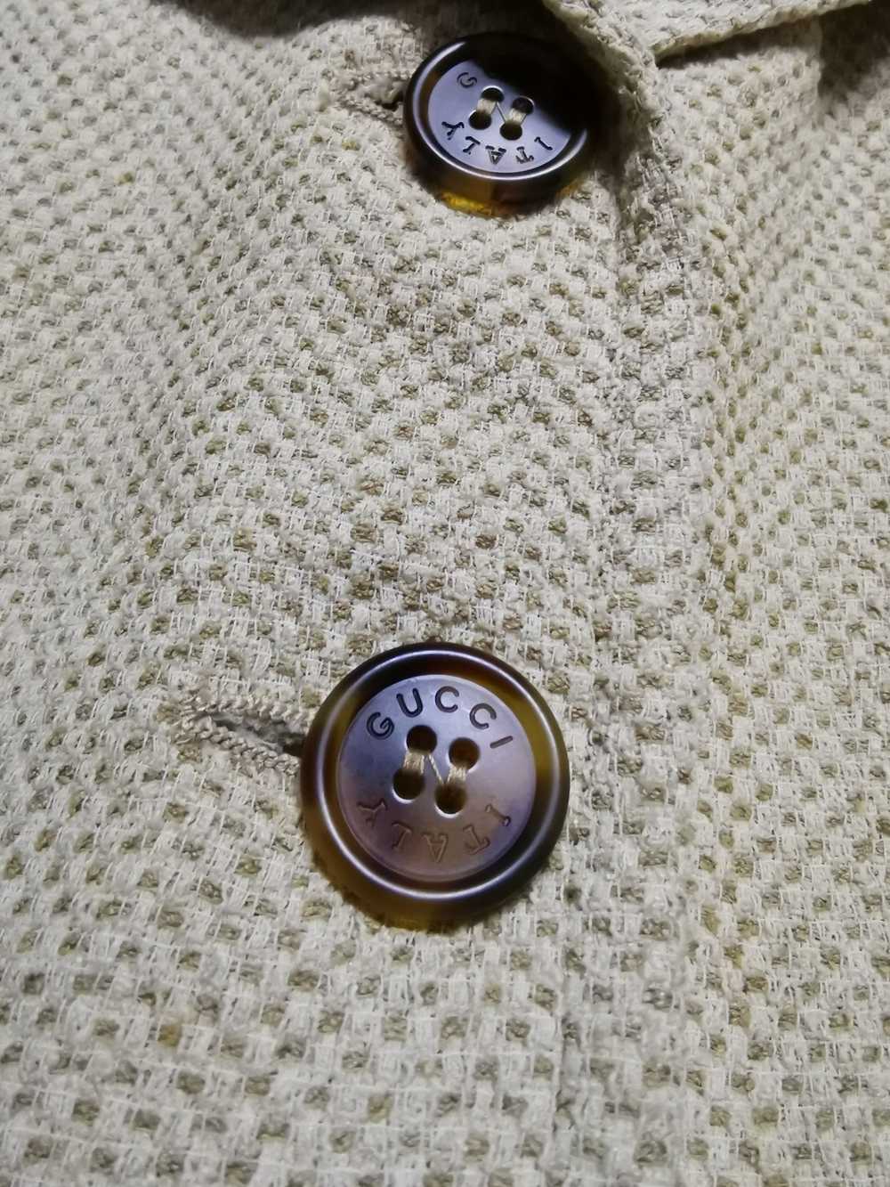 Gucci × Luxury Gucci Made in Italy Casual Jacket - image 8