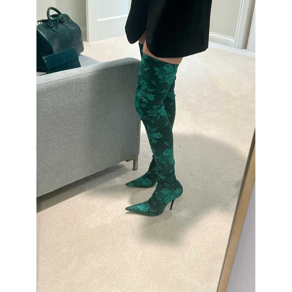 Balenciaga Knife cloth boots - image 8