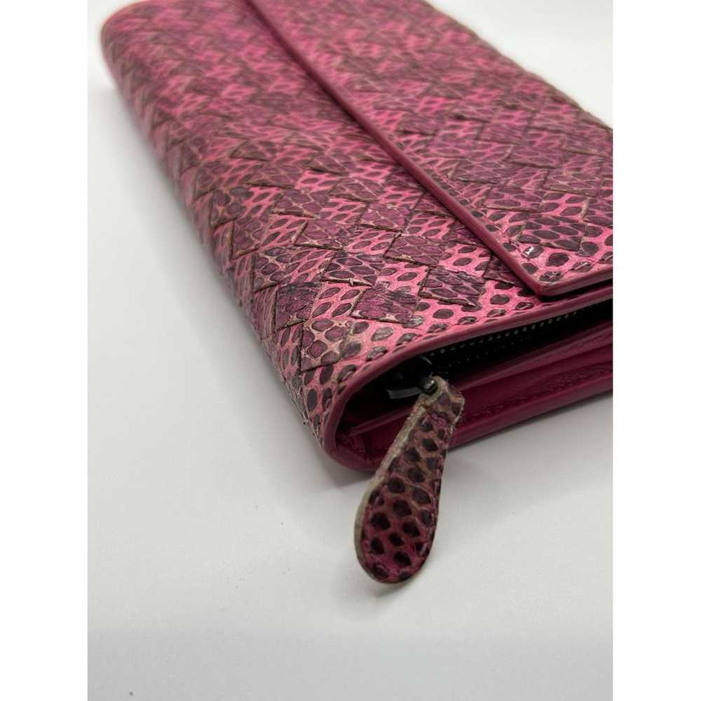 Bottega Veneta Intrecciato python wallet - image 10