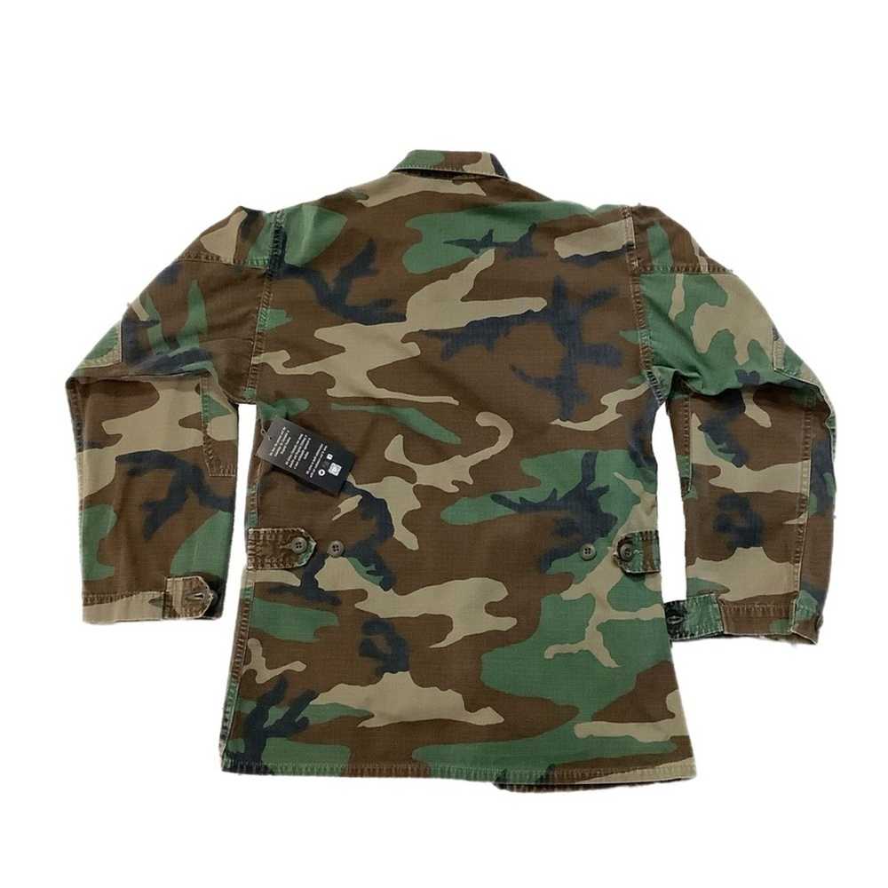 Vintage Military camouflage button up Jacket - image 2