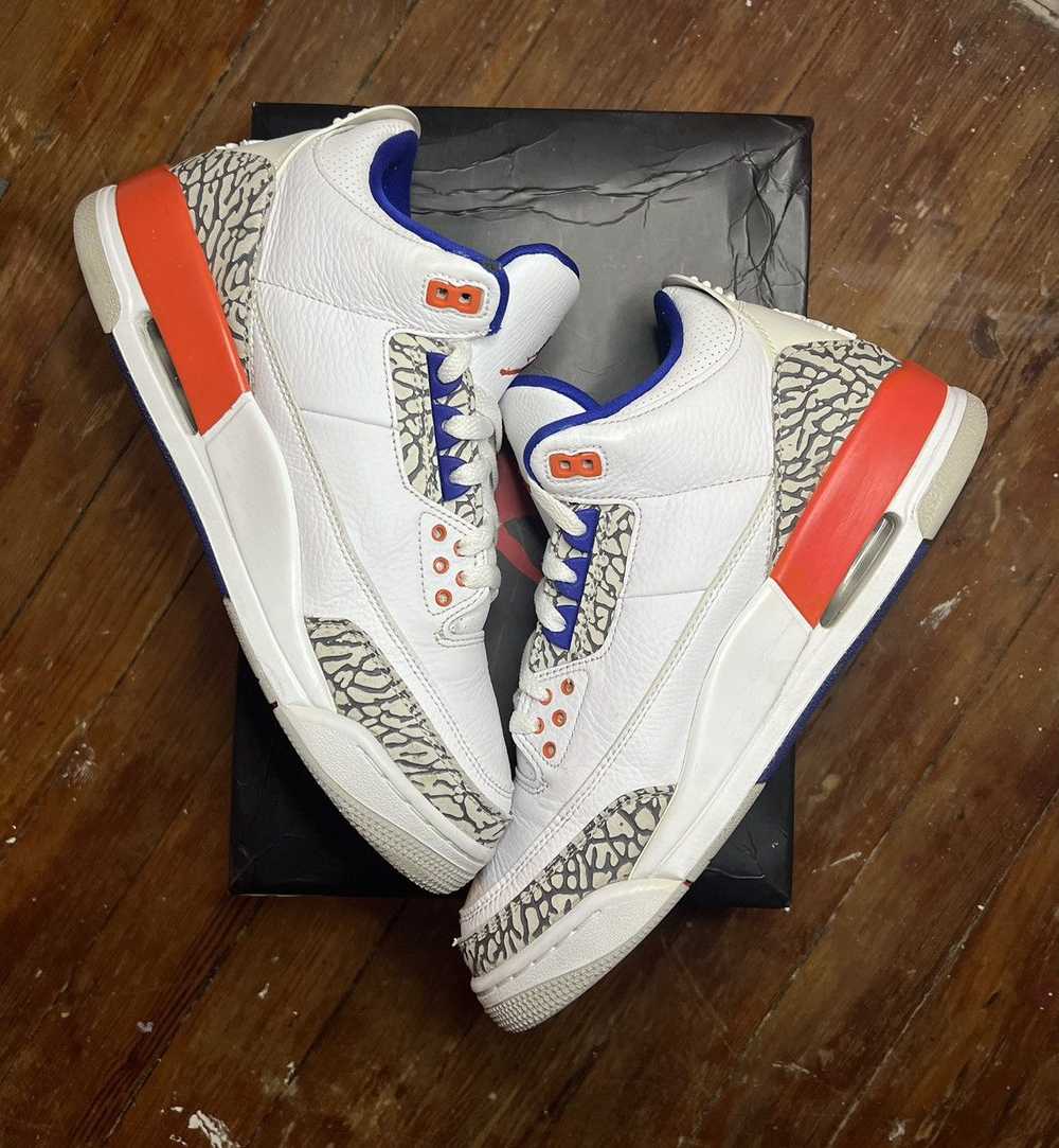 Jordan Brand × Nike Nike Air Jordan 3 Knicks size… - image 2