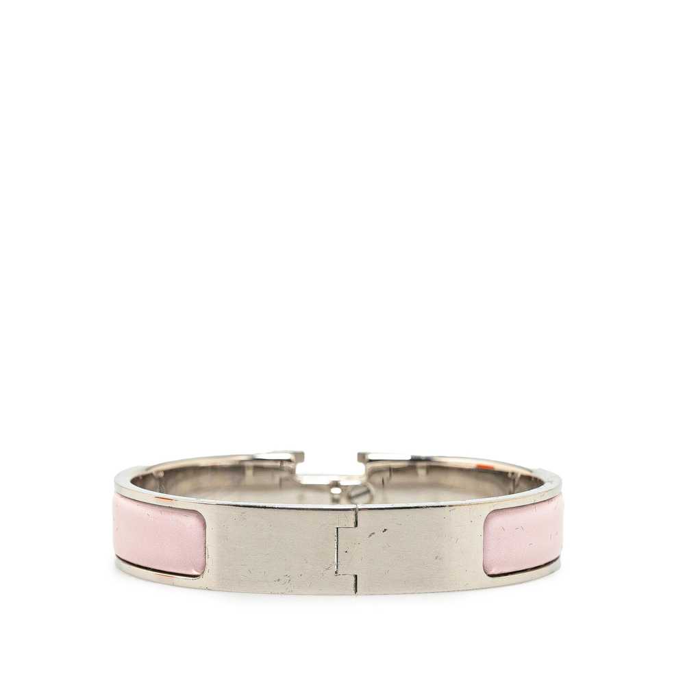 Product Details Hermes Pink Clic H Bracelet - image 3