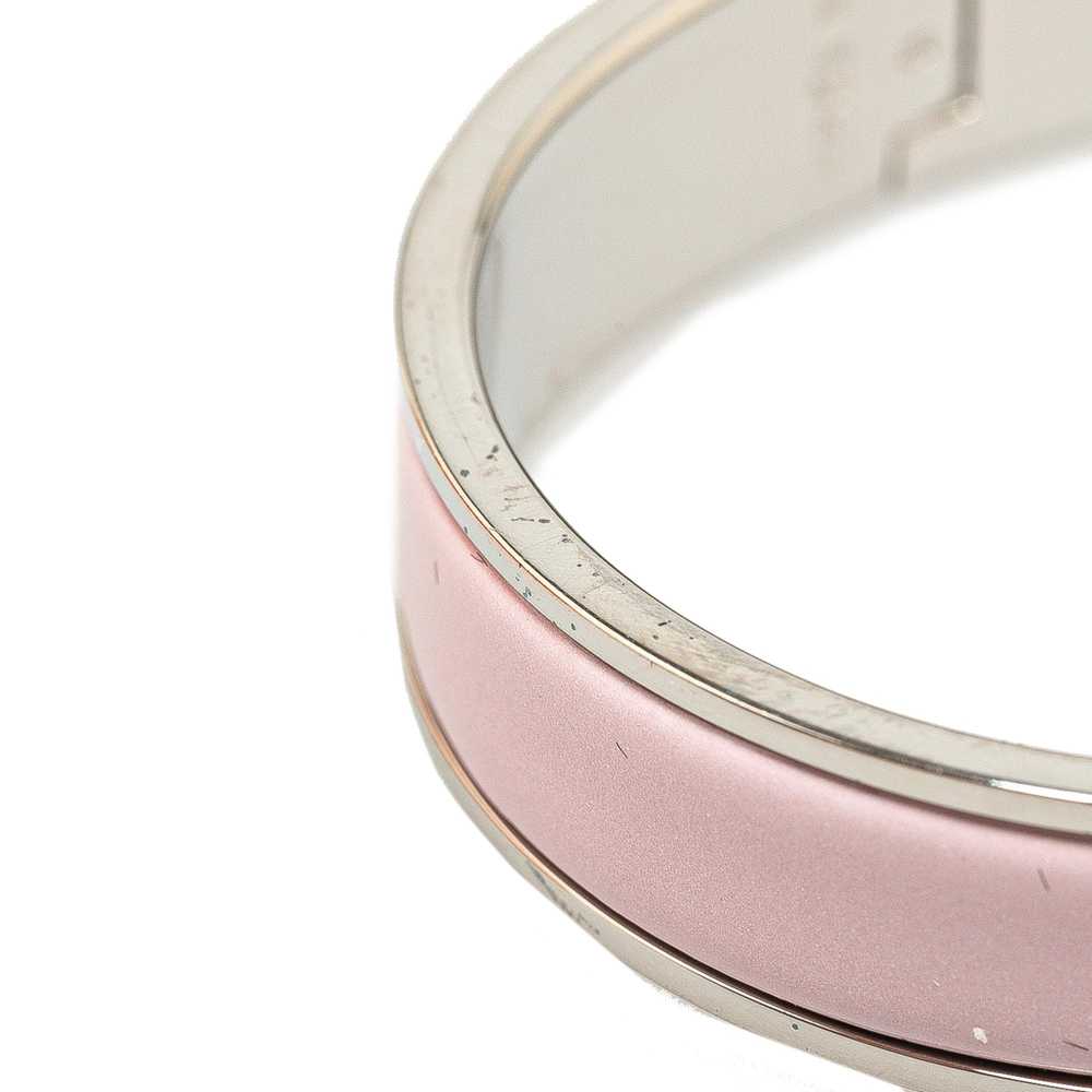 Product Details Hermes Pink Clic H Bracelet - image 5