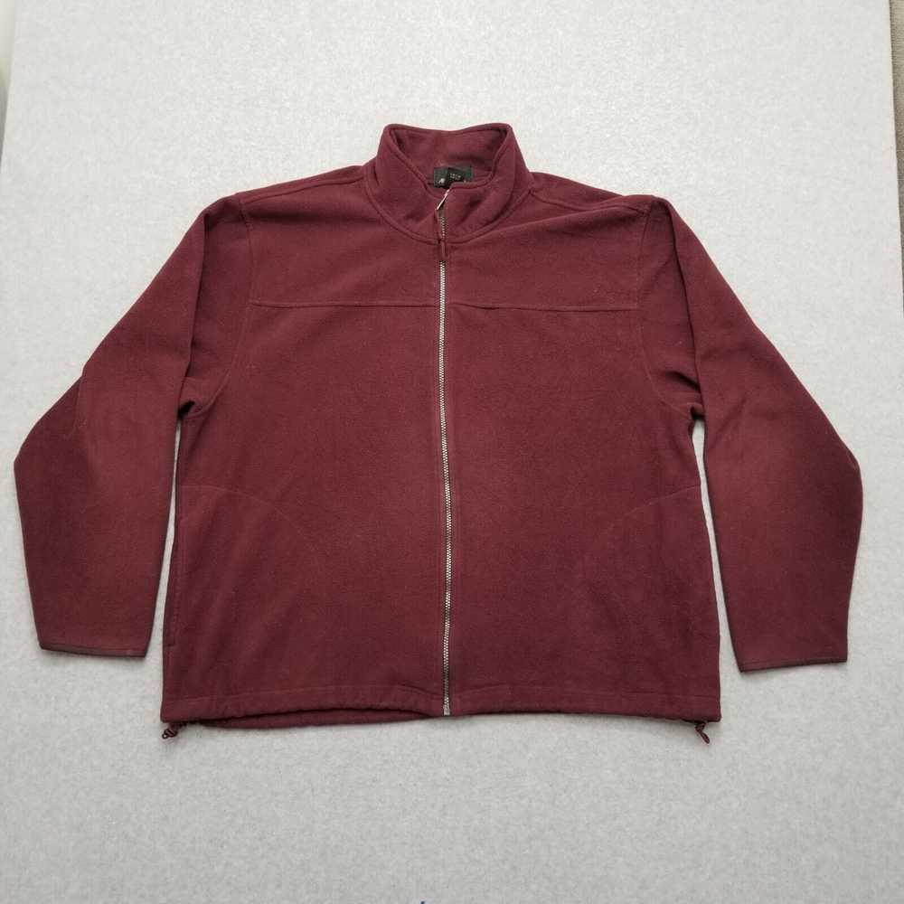 Antigua Antigua Jacket Womens XL Pockets Zip Flee… - image 1