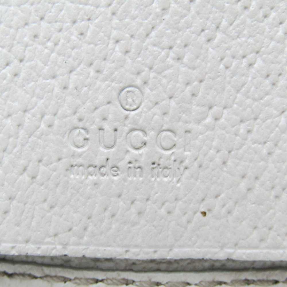 Gucci Gucci 127048 Men,Women GG Canvas Leather Ke… - image 9