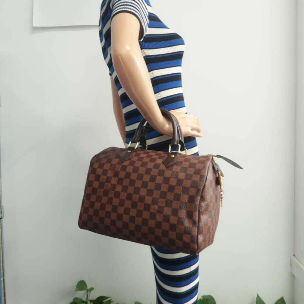 Louis Vuitton Speedy leather tote - image 5