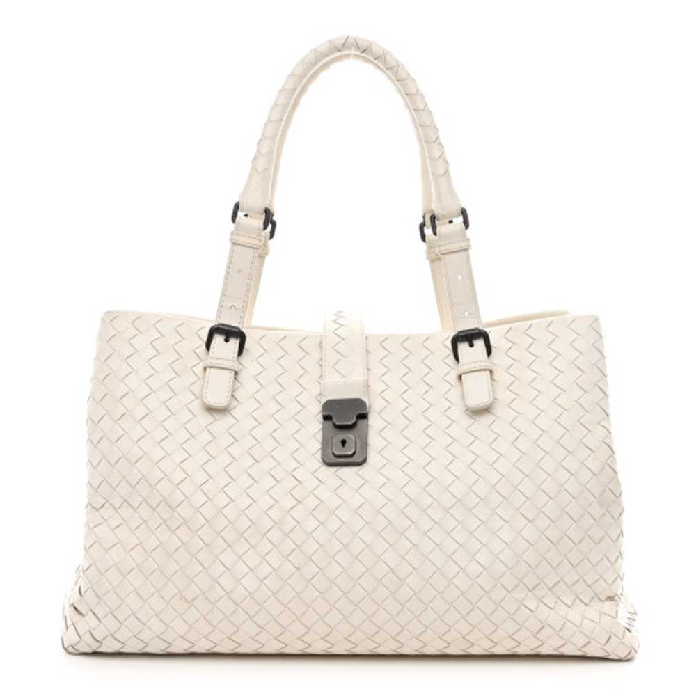 BOTTEGA VENETA Nappa Intrecciato Medium Roma Tote… - image 1