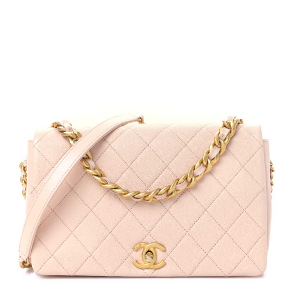 CHANEL Caviar Quilted Medium Fashion Therapy Flap… - image 1