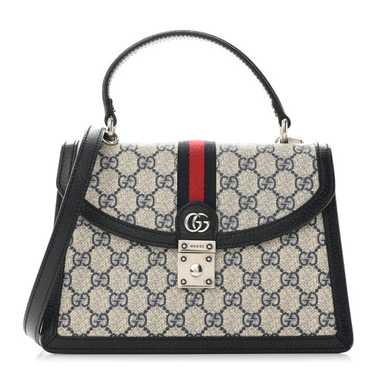 GUCCI GG Supreme Monogram Textured Dollar Calfski… - image 1