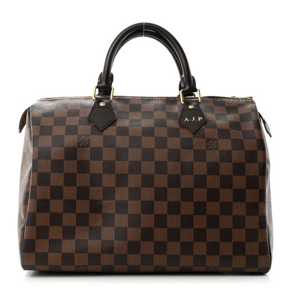 LOUIS VUITTON Damier Ebene Speedy 30 - image 1