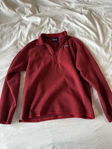 Patagonia Red Patagonia Quarter Zip