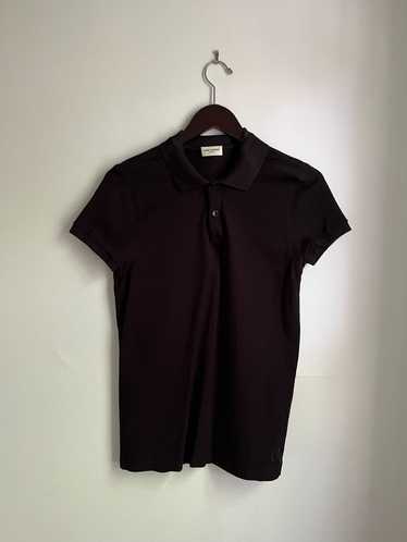 Saint Laurent Paris Black Classic Polo