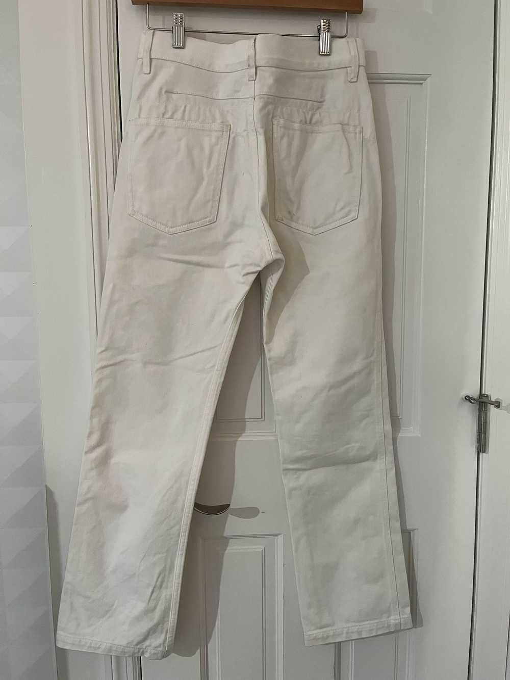 Lemaire Lemaire cream white pants - image 2