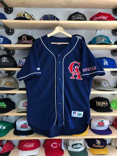 Vintage Russell Athletic California Angels Authent