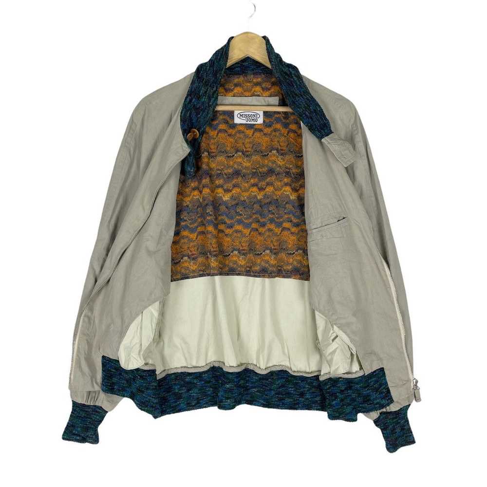 Missoni 🌟MISSONI UOMO KNIT ZIPPER JACKET - image 9