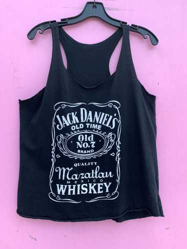 JACK DANIELS LOGO DESIGN TANK TOP