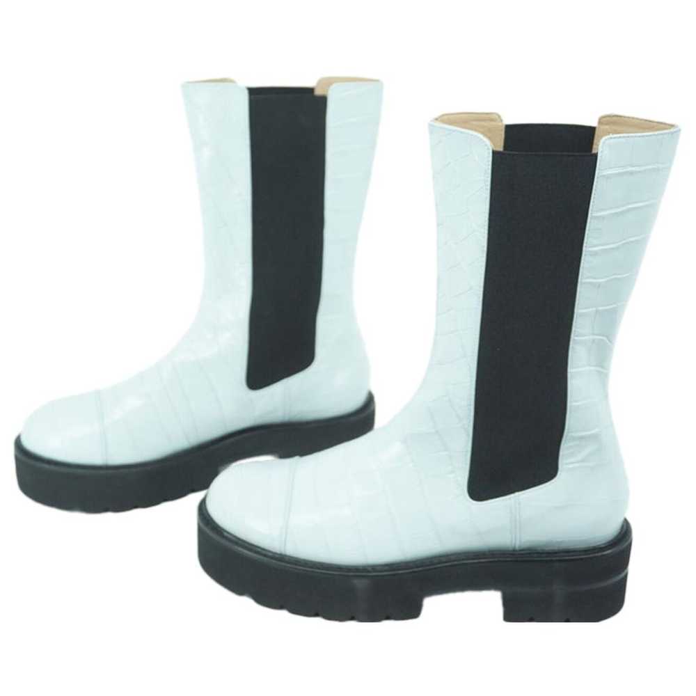 Stuart Weitzman Patent leather snow boots - image 1