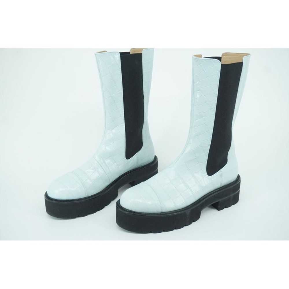 Stuart Weitzman Patent leather snow boots - image 7