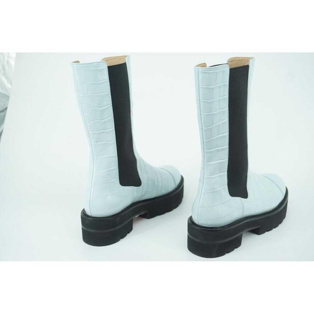 Stuart Weitzman Patent leather snow boots - image 8