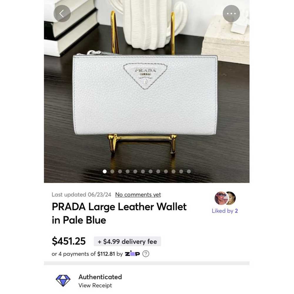 Prada Leather wallet - image 2